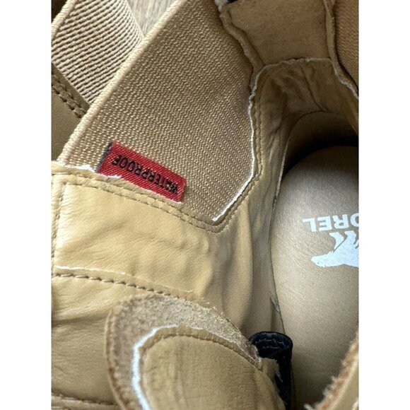 Women's Tan Ankle Boots - Picture 8 of 10